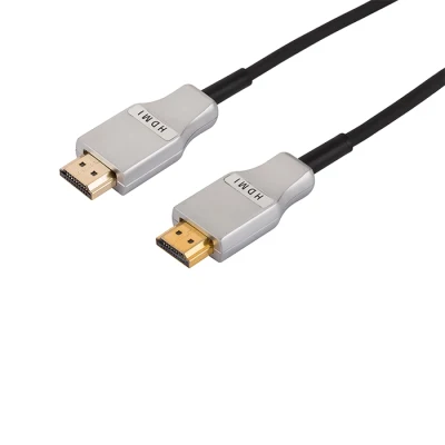 Cabo macho para macho Aoc HDMI cabo fibra óptica 4K*24 @60Hz 1m