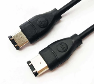 Cabo Firewire IEEE1394 de 4 pinos a 6 pinos