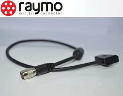 Conector Hirose de 10 pinos Raymo de alta qualidade com conjunto de cabos