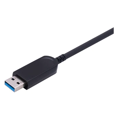 Cabo óptico ativo USB 3.1 Am para Bm compatível com versões anteriores